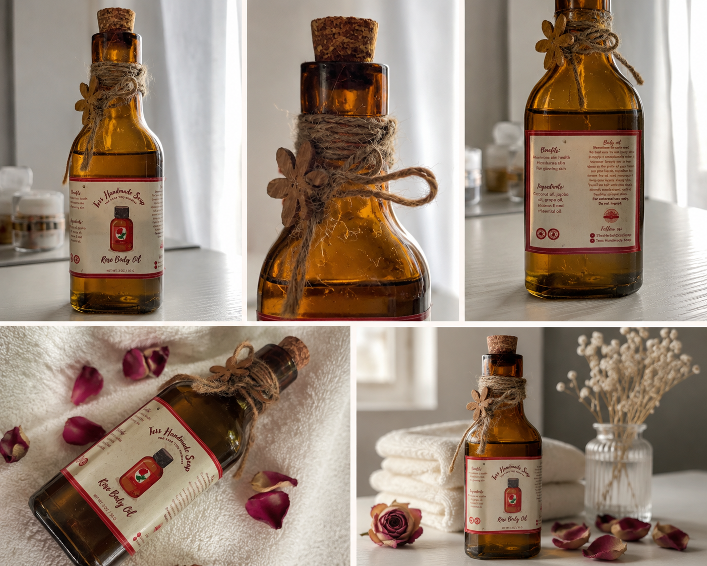 Rose Body Oil