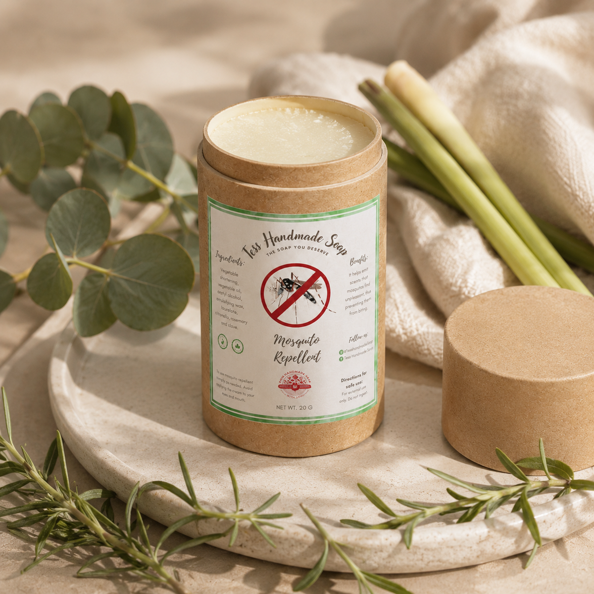 Tess Herbal Botanical Mosquito Repellent